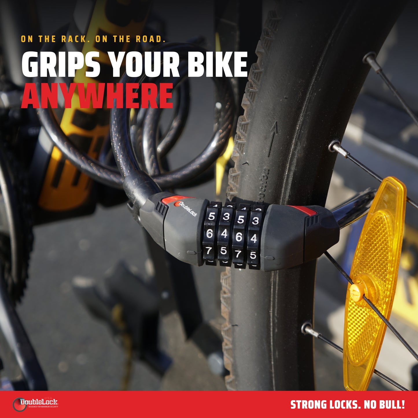 BOBCAT 6 Cable Combo | Combination Cable & Lock for Bikes & Equipment