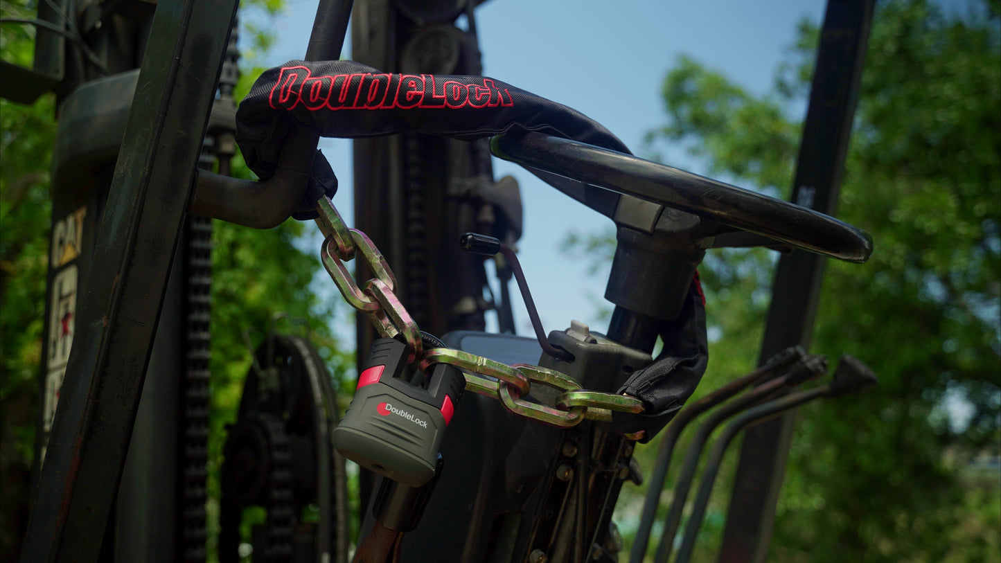 DoubleLock MAMMOTH - Chain & Padlock 110/12