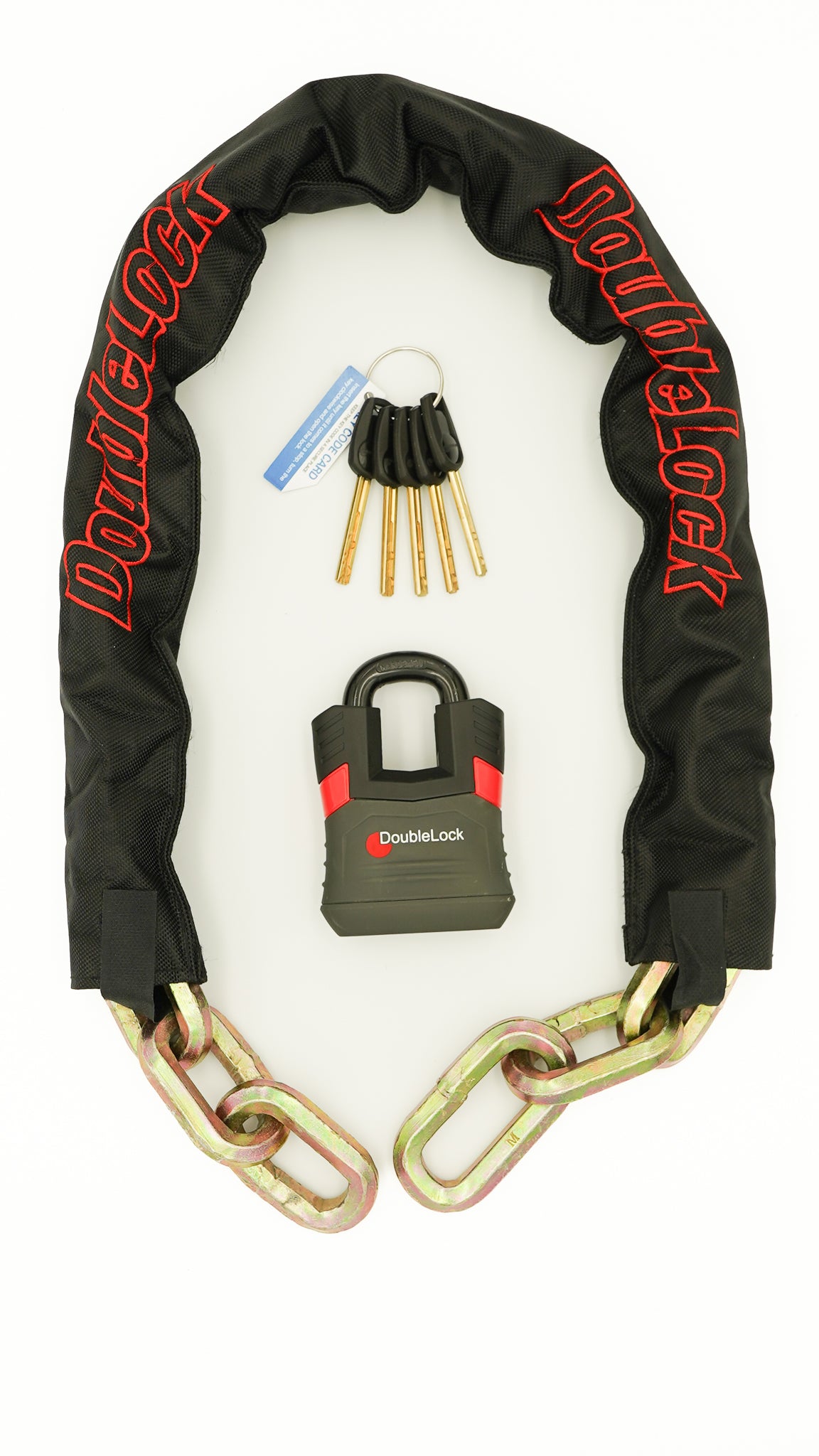 DoubleLock MAMMOTH - Chain & Padlock 110/12