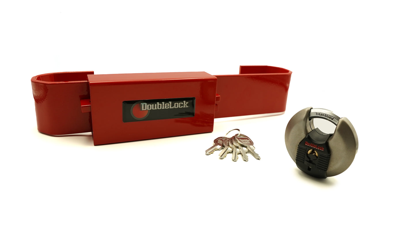 DoubleLock OX - Container Lock JUNIOR RED