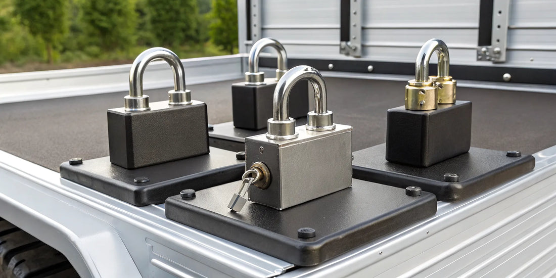 The best heavy-duty king pin locks for securing a semi-trailer.