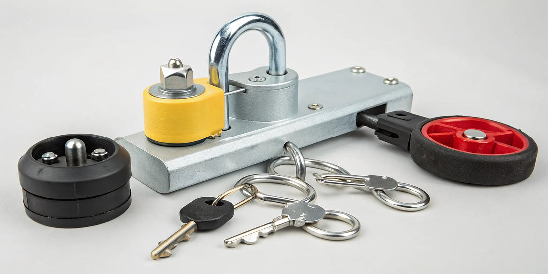 The best trailer security includes a heavy-duty coupler lock and a wheel lock.