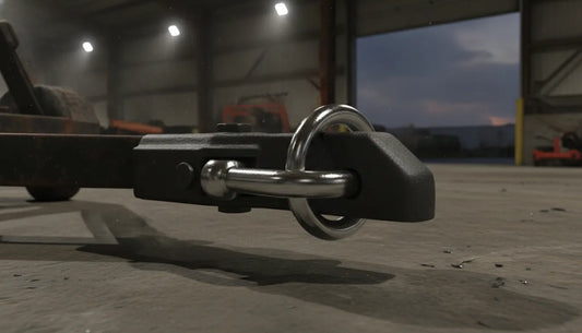 Trailer hitch lock securing a steel trailer coupler