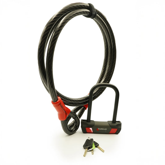 DoubleLock BEAST - Cable 300 & Shackle Lock