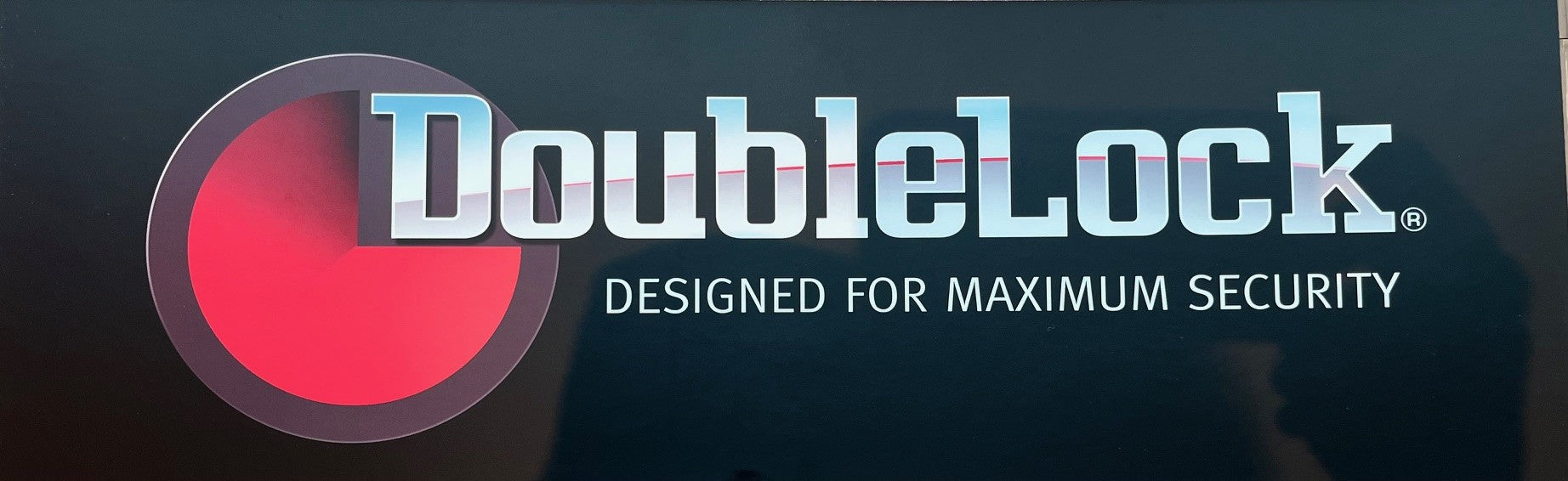 DoubleLock Display Insert Sign - Black – DoubleLock USA