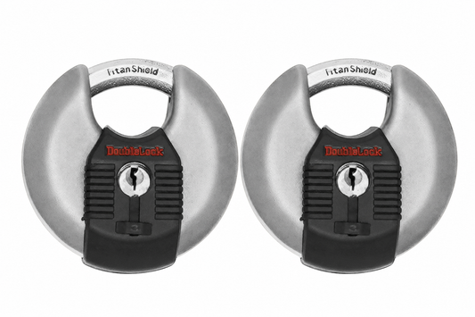 CRAB Lock | Discus Lock Key Alike 2-Pack