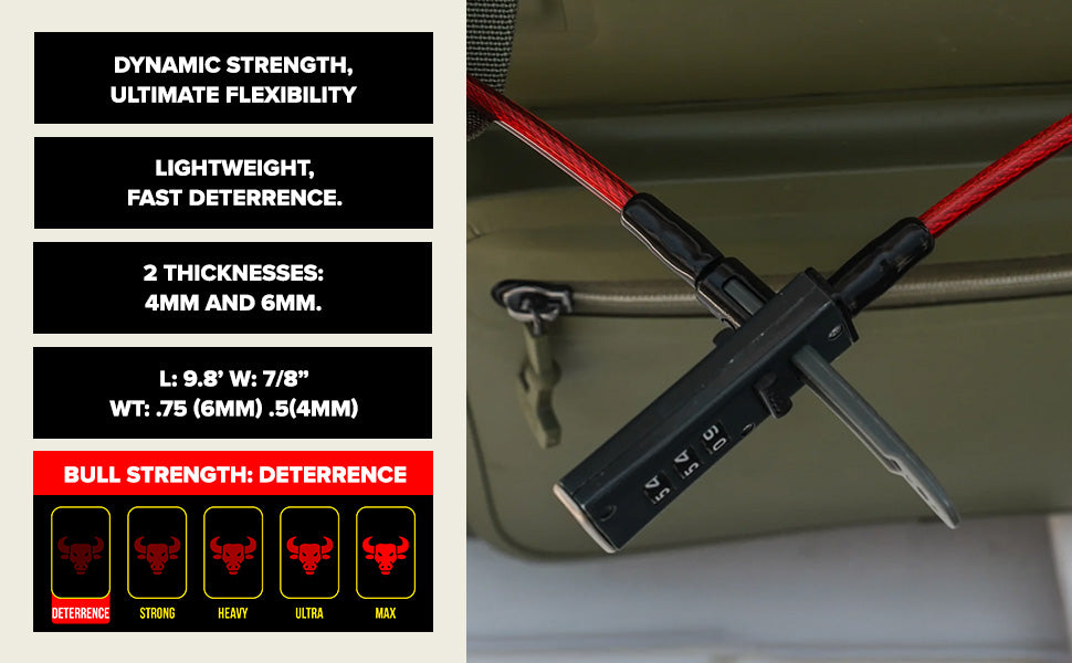 OTTER Lock | Integrated Cable Lock