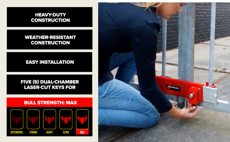 BULL Cargo Container Lock |  Max Duty Freight Lock