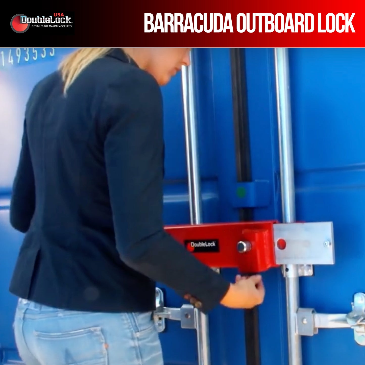 BULL Cargo Container Lock |  Max Duty Freight Lock