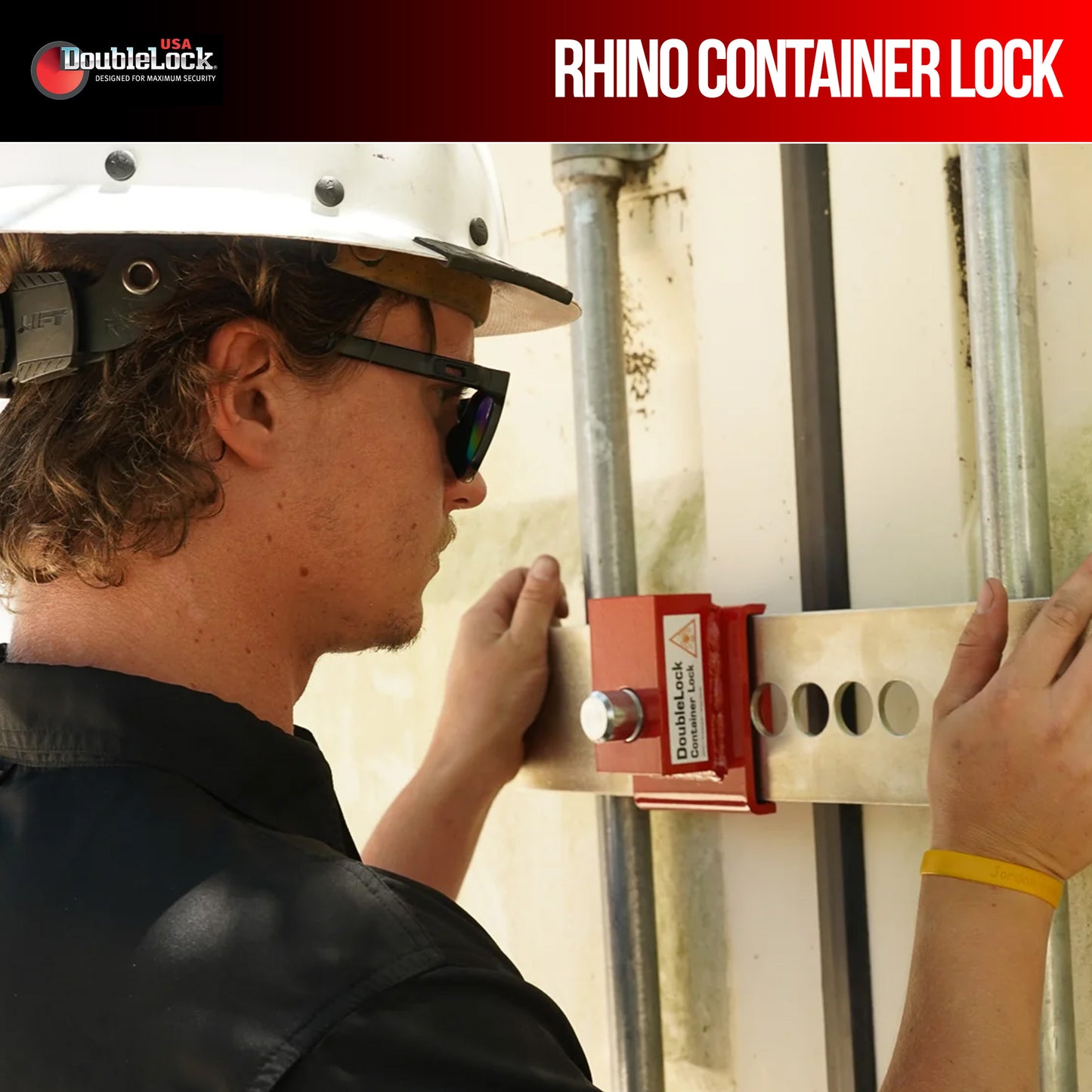 RHINO Ultra Duty Cargo Container Lock | Freight Container Lock