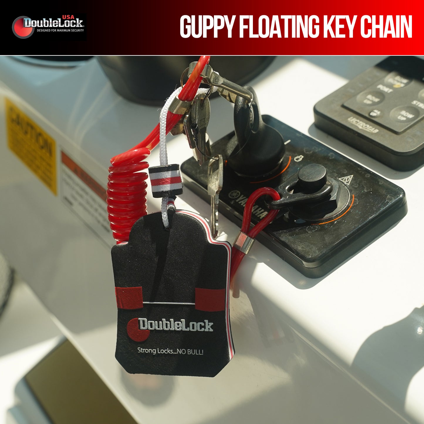 GUPPY | Floating Key Chain