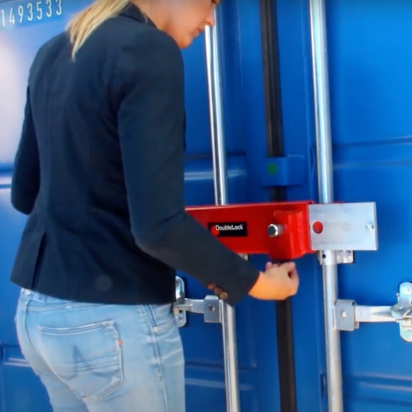 BULL Cargo Container Lock |  Max Duty Freight Lock