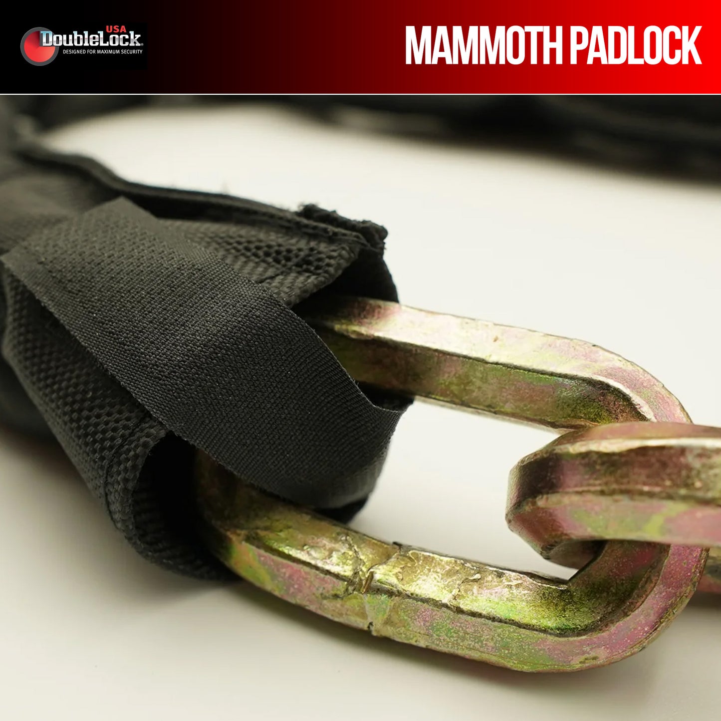 MAMMOTH Combo Lock |  Heavy Chain & Padlock Bundle