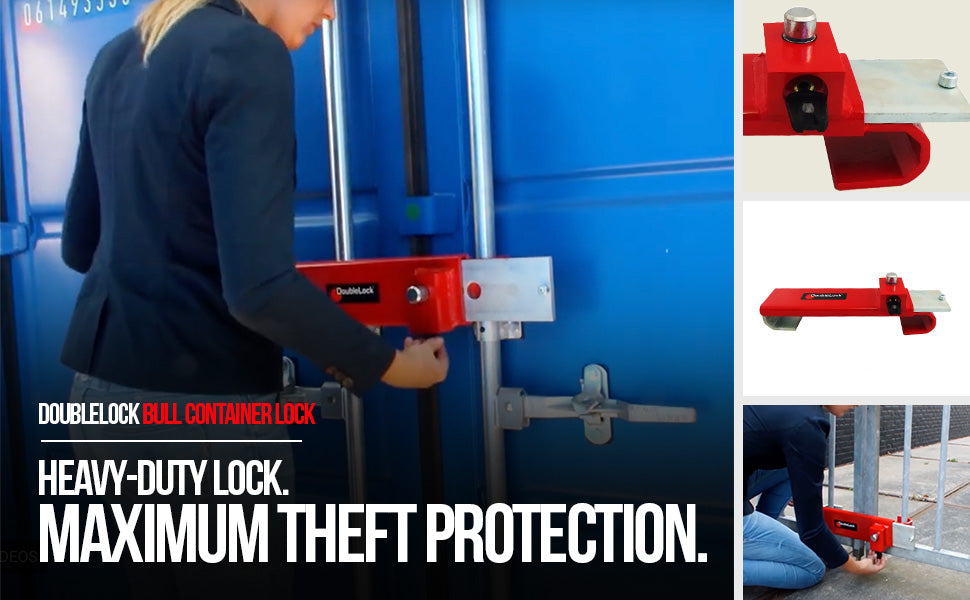 BULL Cargo Container Lock |  Max Duty Freight Lock