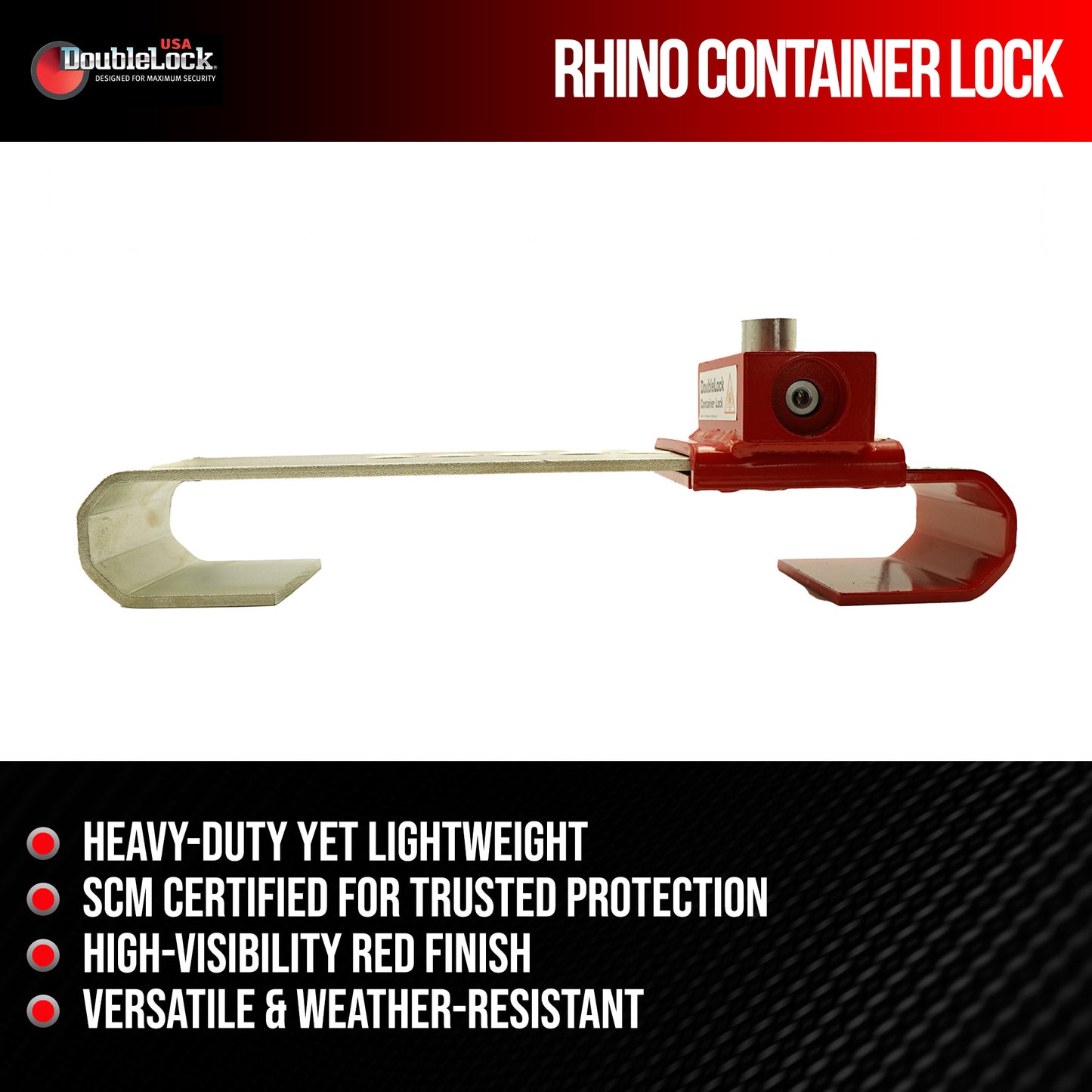 RHINO Ultra Duty Cargo Container Lock | Freight Container Lock