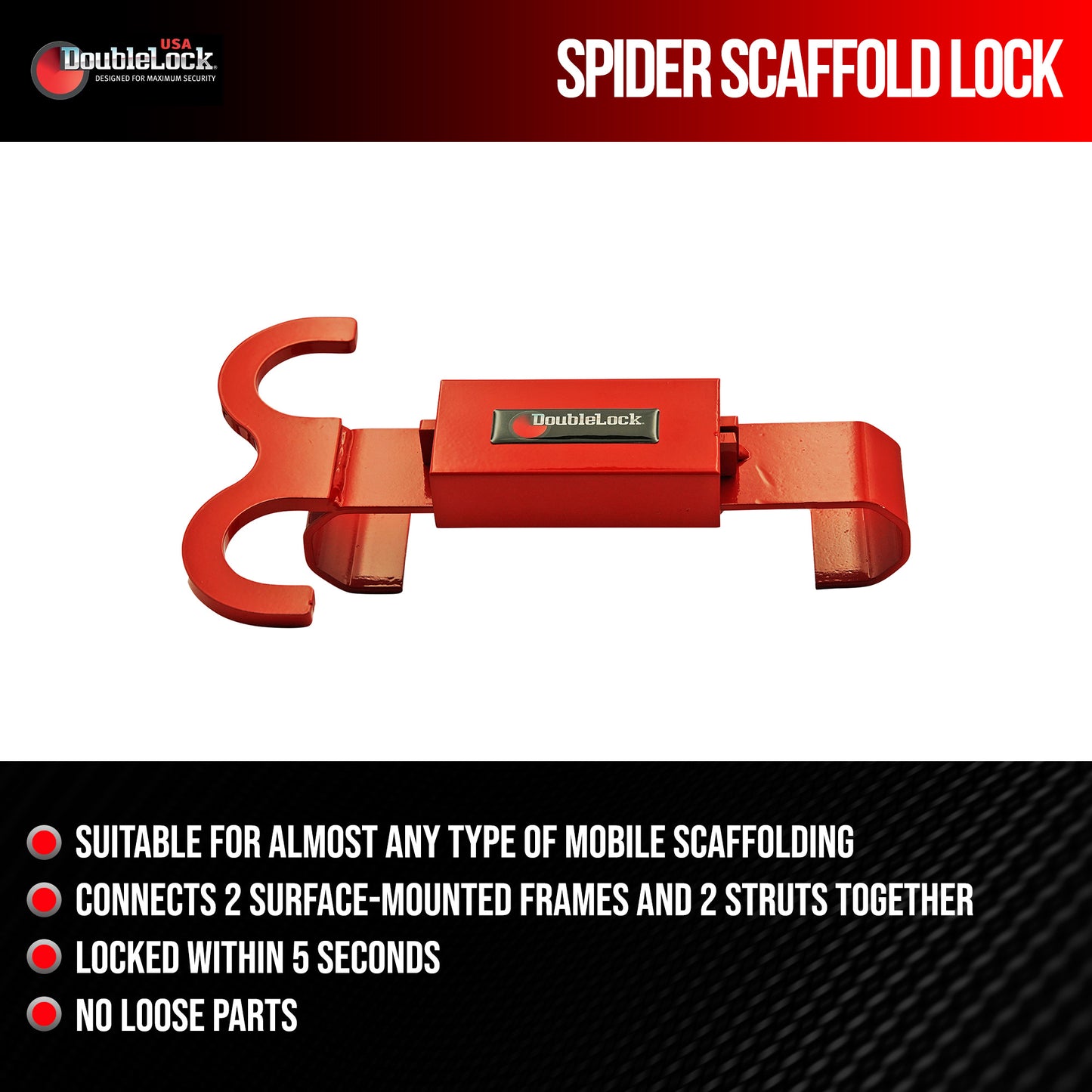 SPIDER Scaffold Lock | Mobile Scaffold Lock