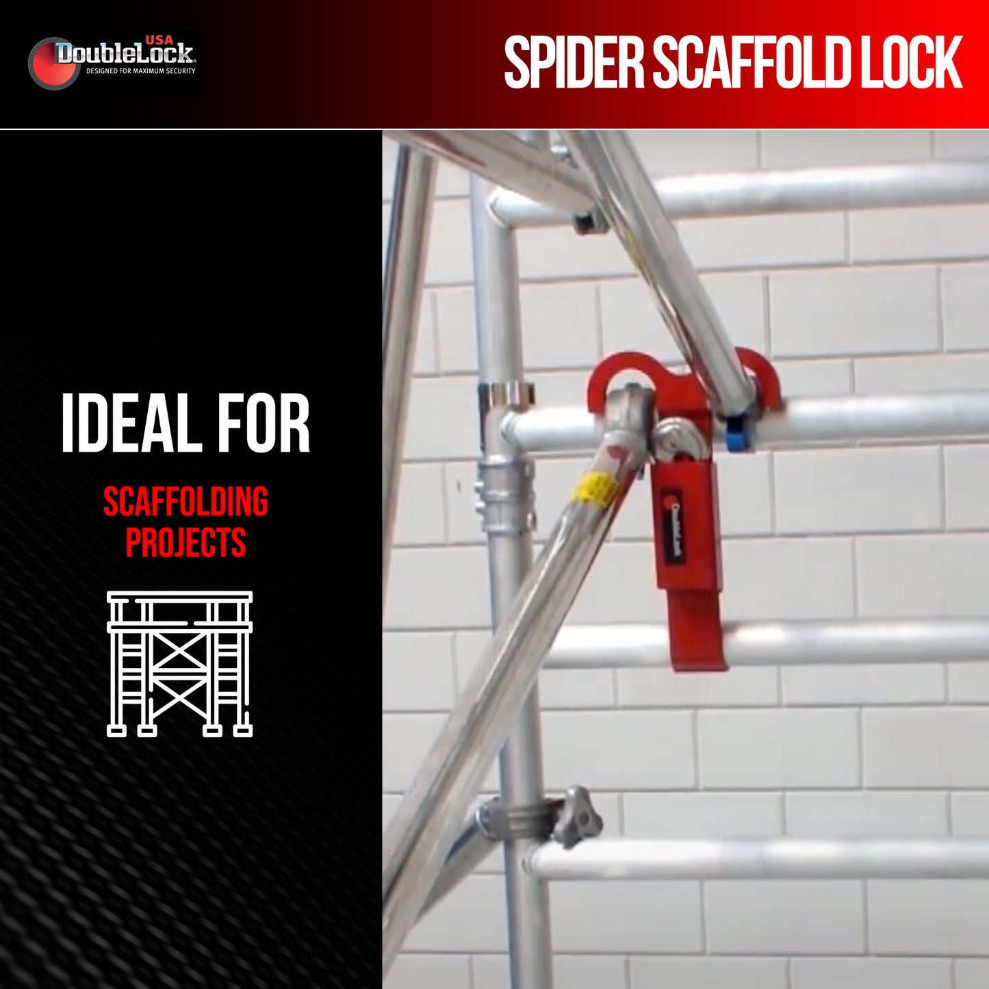SPIDER Scaffold Lock | Mobile Scaffold Lock
