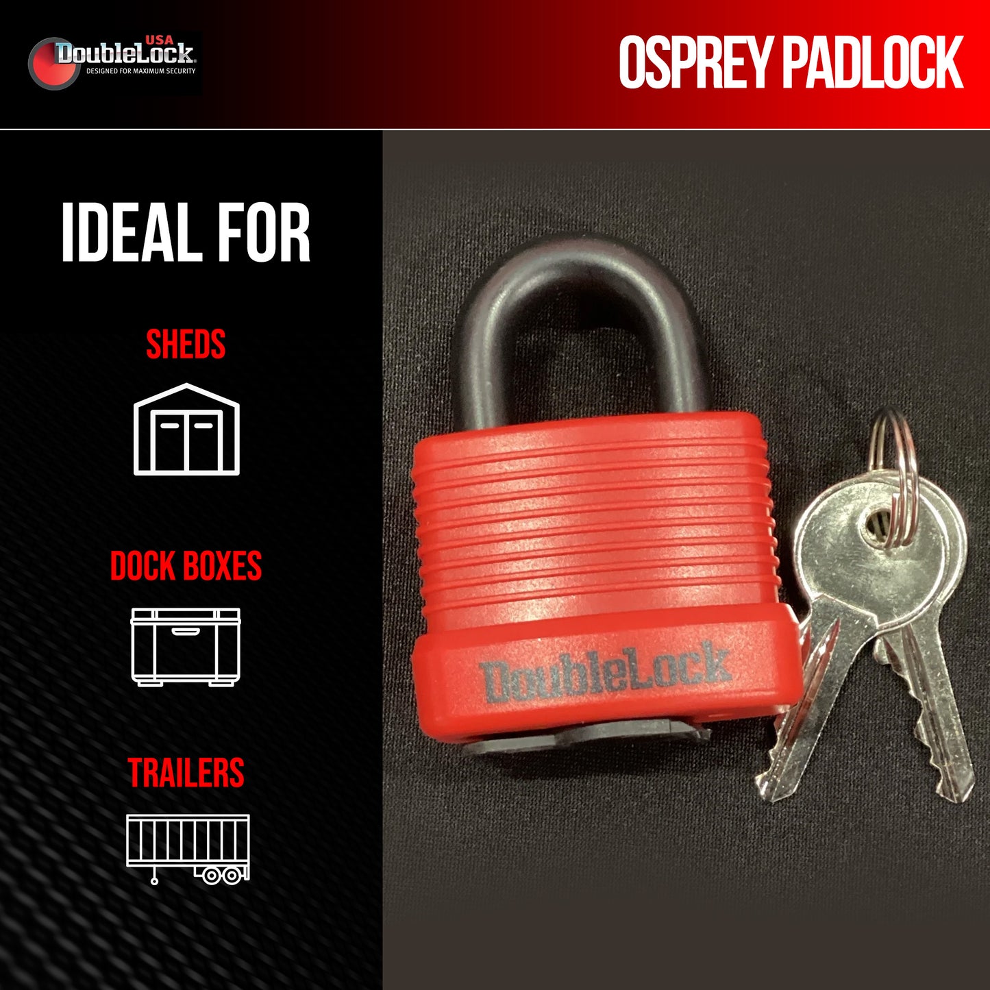 OSPREY Padlock | Marine Grade Padlock 30 mm