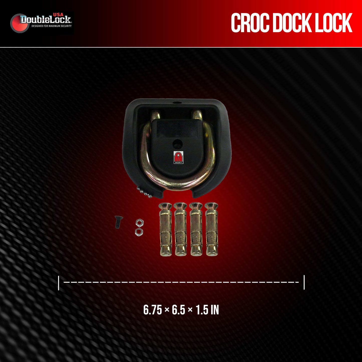 CROC Dock Lock | Marine Cleat Lock