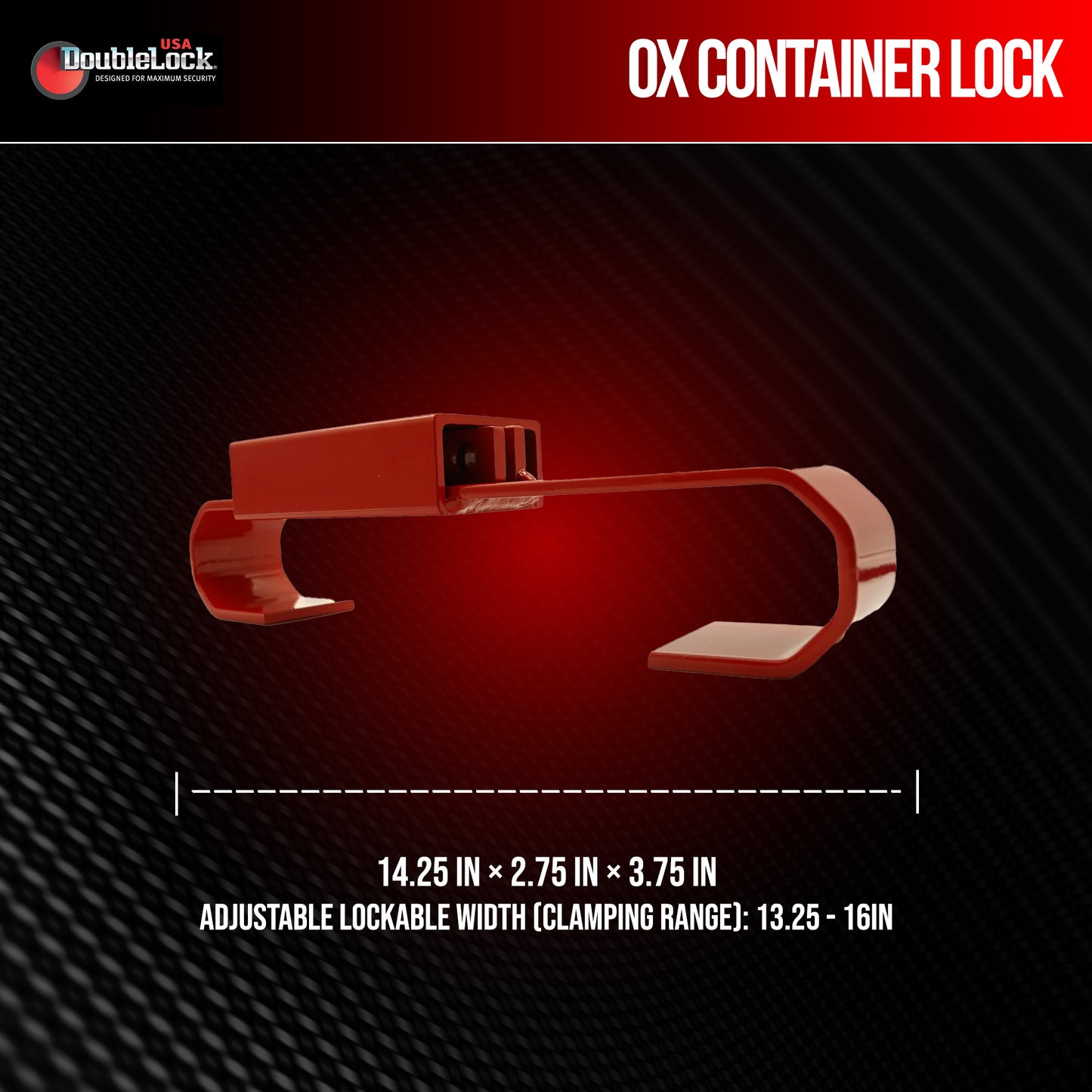 OX Container Lock Jr. Bundle | Container Lock | Trailor Lock | Fence Lock