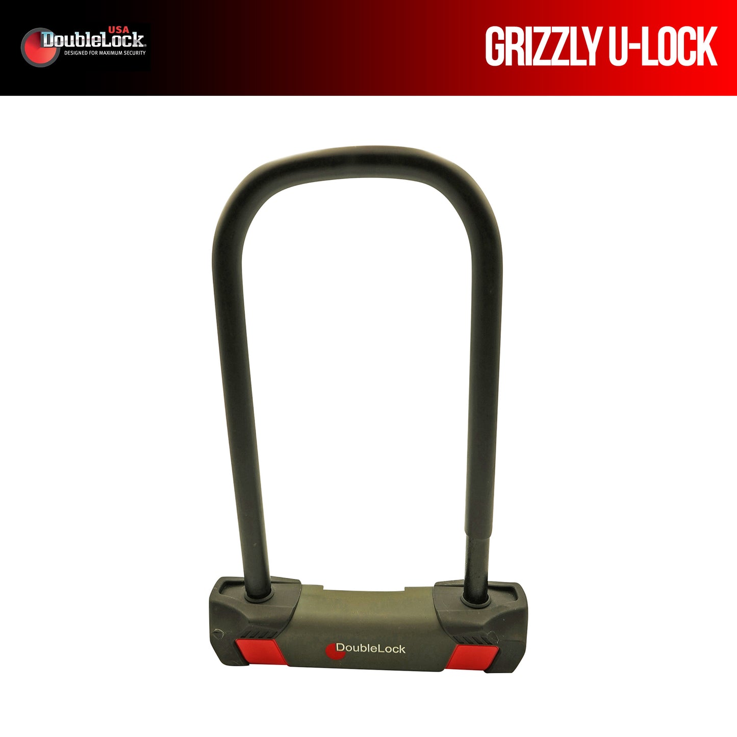 GRIZZLY U-Lock | Long Steel Shackle U-Lock