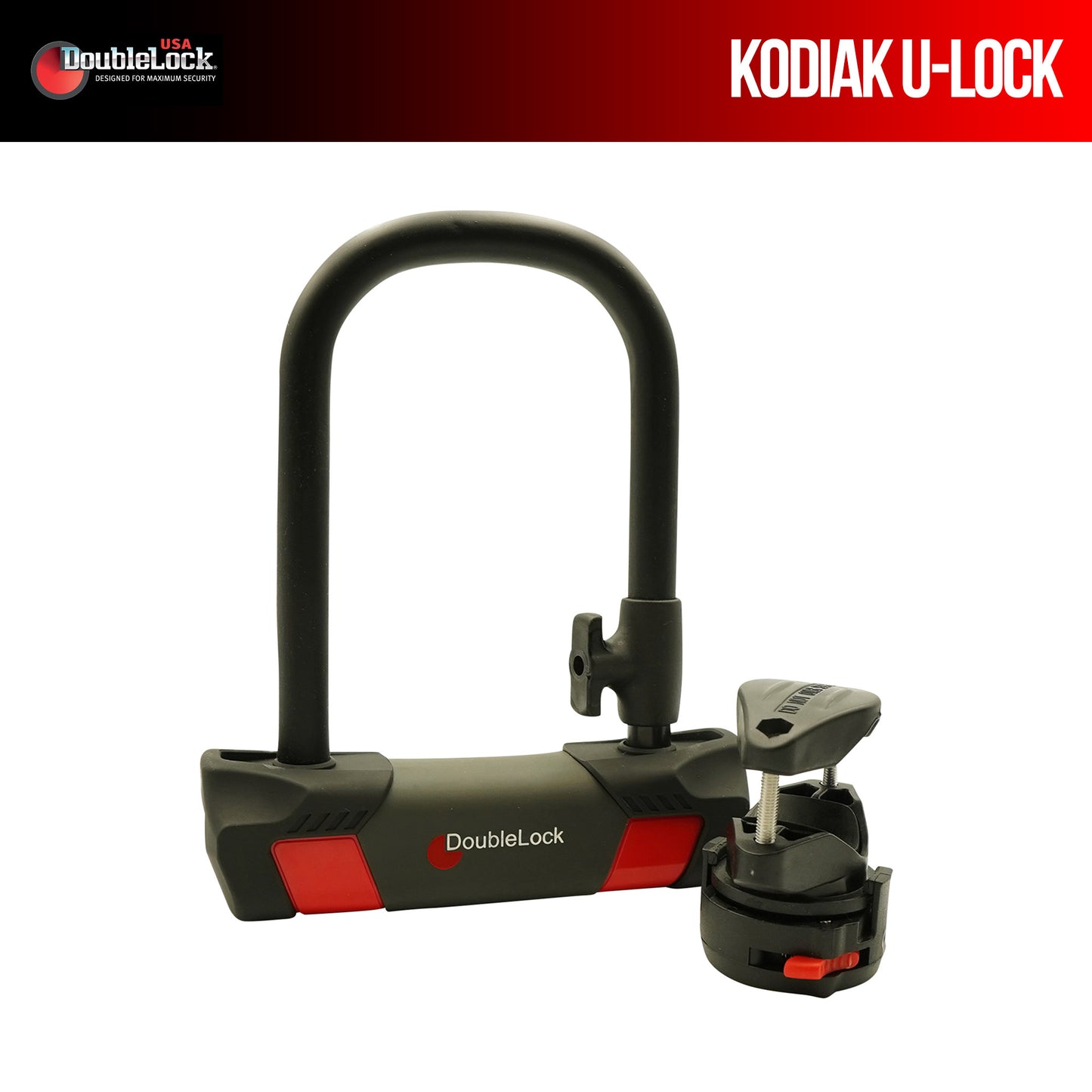 KODIAK Compact U-Lock | Steel Shackle U-Lock