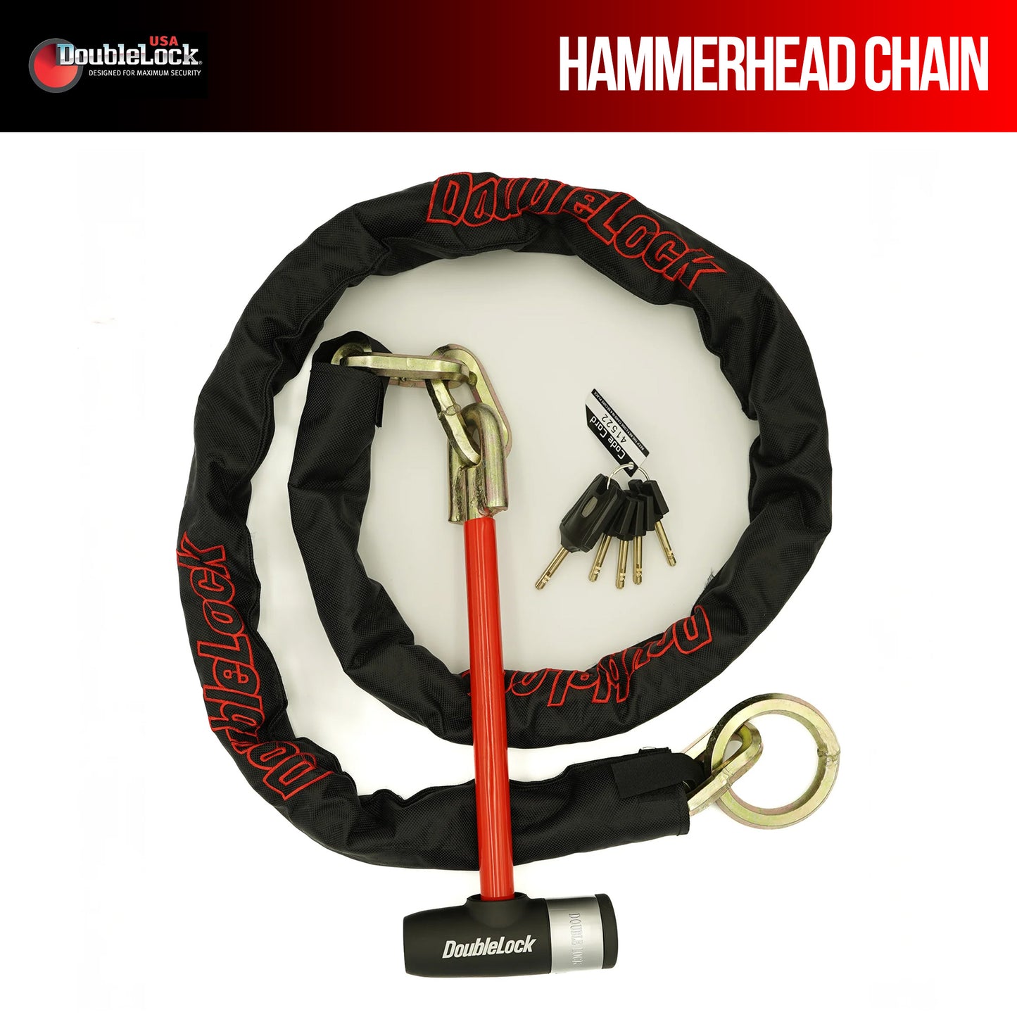HAMMERHEAD Equipment Lock | Boat Cleat, Trailer and Equipment Lock