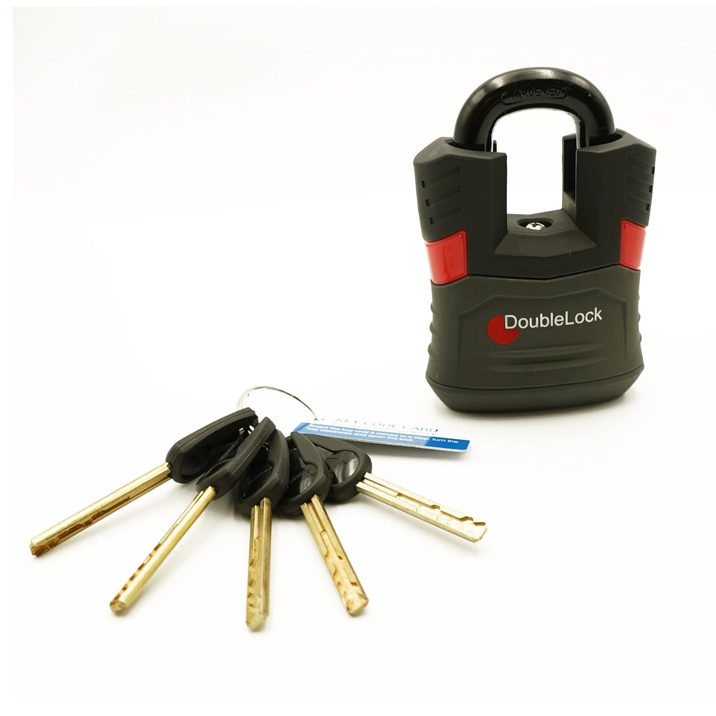 RED HAWK Ultra Duty Padlock | High-Shoulder Shackle Lock